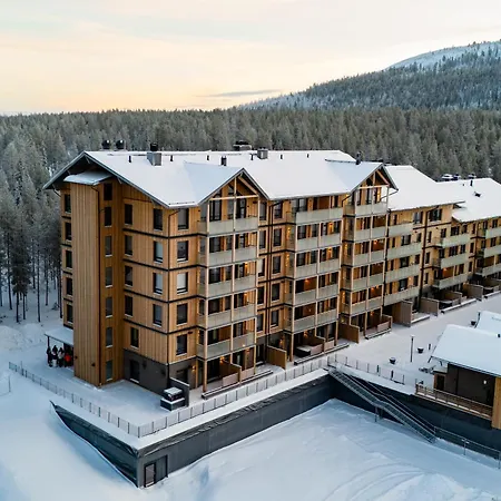 Le Lingonberry D3 Ski-in Ski-out, Hot Tub By Aavalevi Apartmán