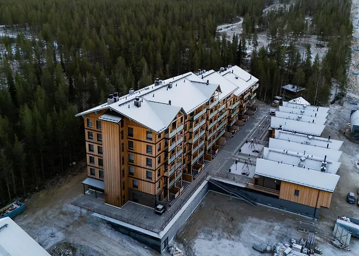 Le Lingonberry D3 Ski-in Ski-out, Hot Tub By Aavalevi Appartement Levi